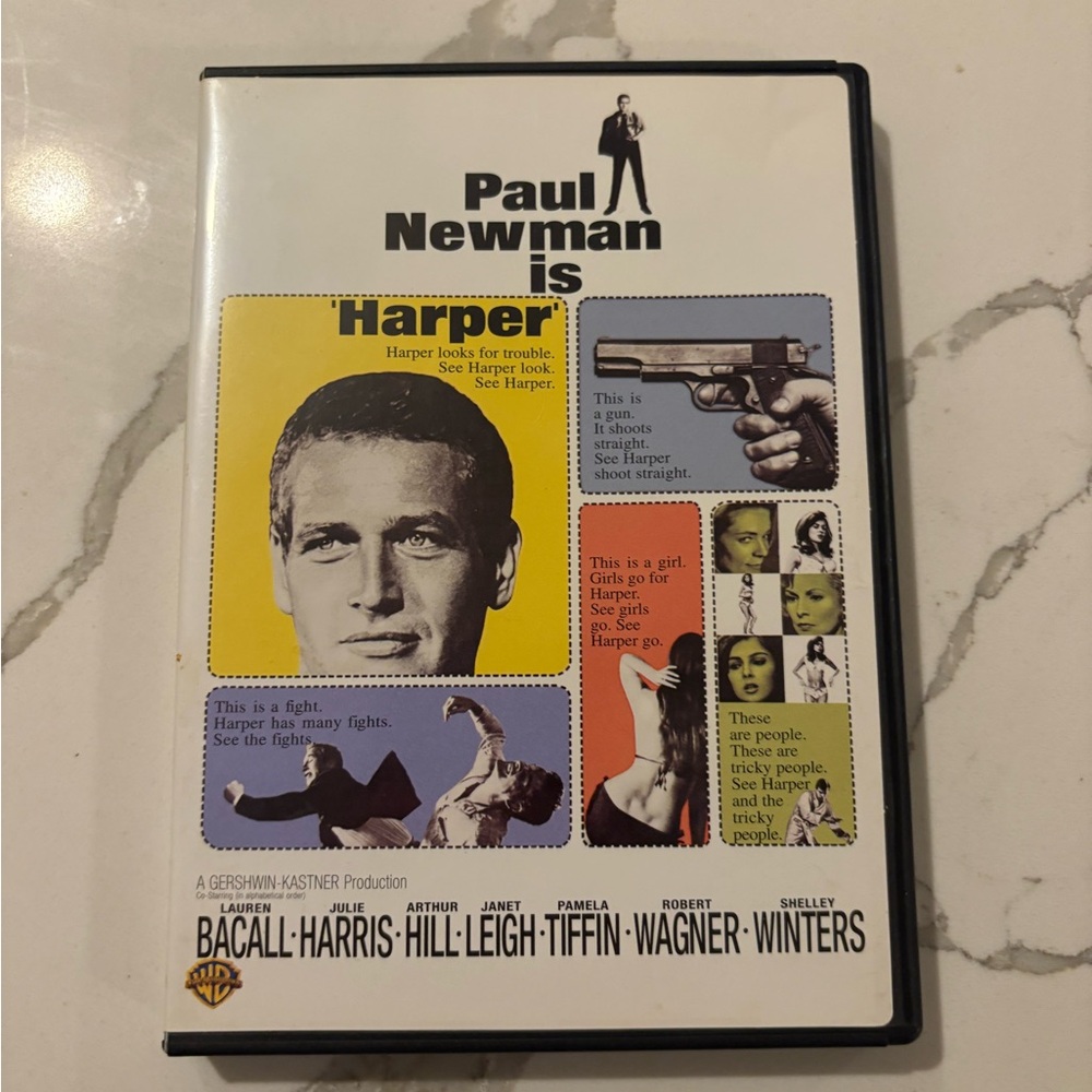 Paul Newman 'Harper' DVD Cover